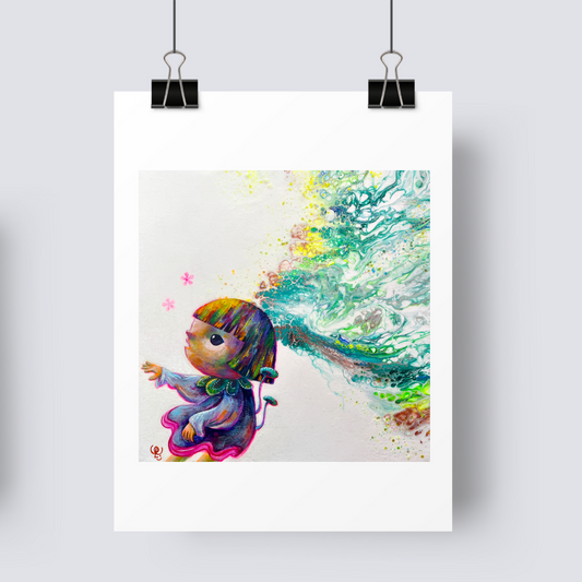 It Blowed my mind - Art Print image 0