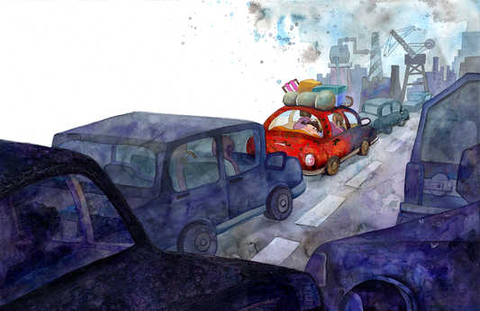 Into the city image 0