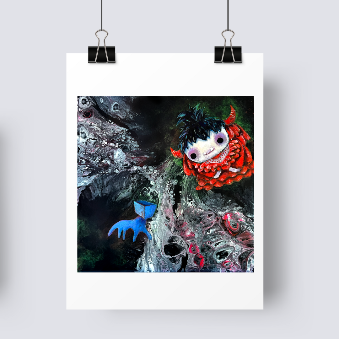 Life is a Dark Room - Small Art Print image 0