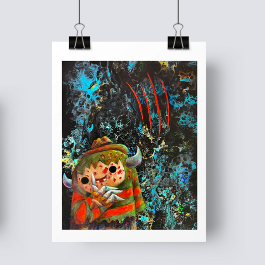 Coming For You  - Small Art Print image 0
