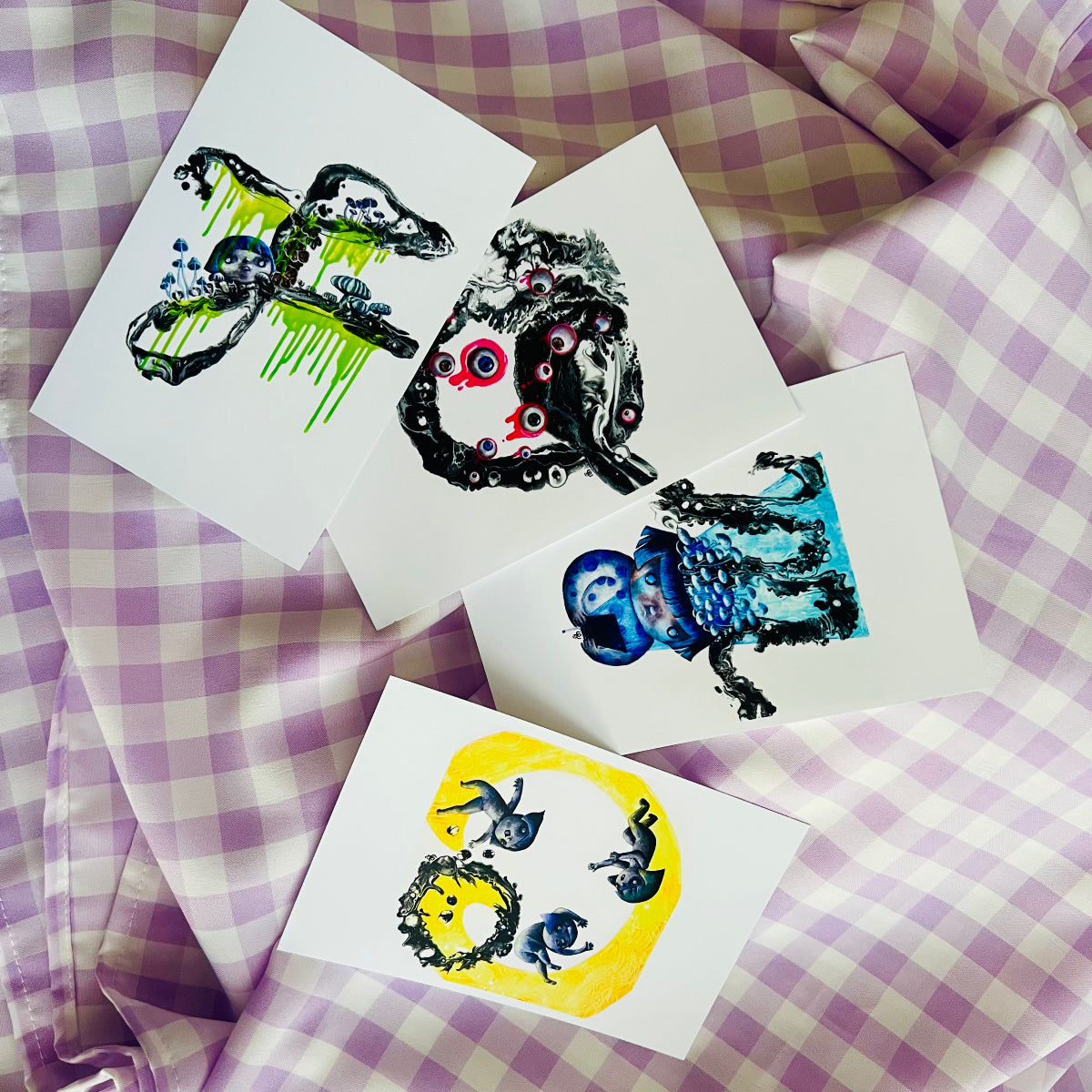 FOMO - Small Art Print set image 0