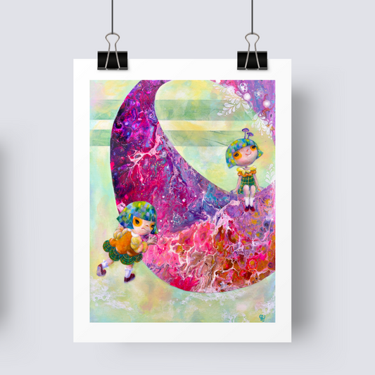 Onward is the only option- Art Print image 0