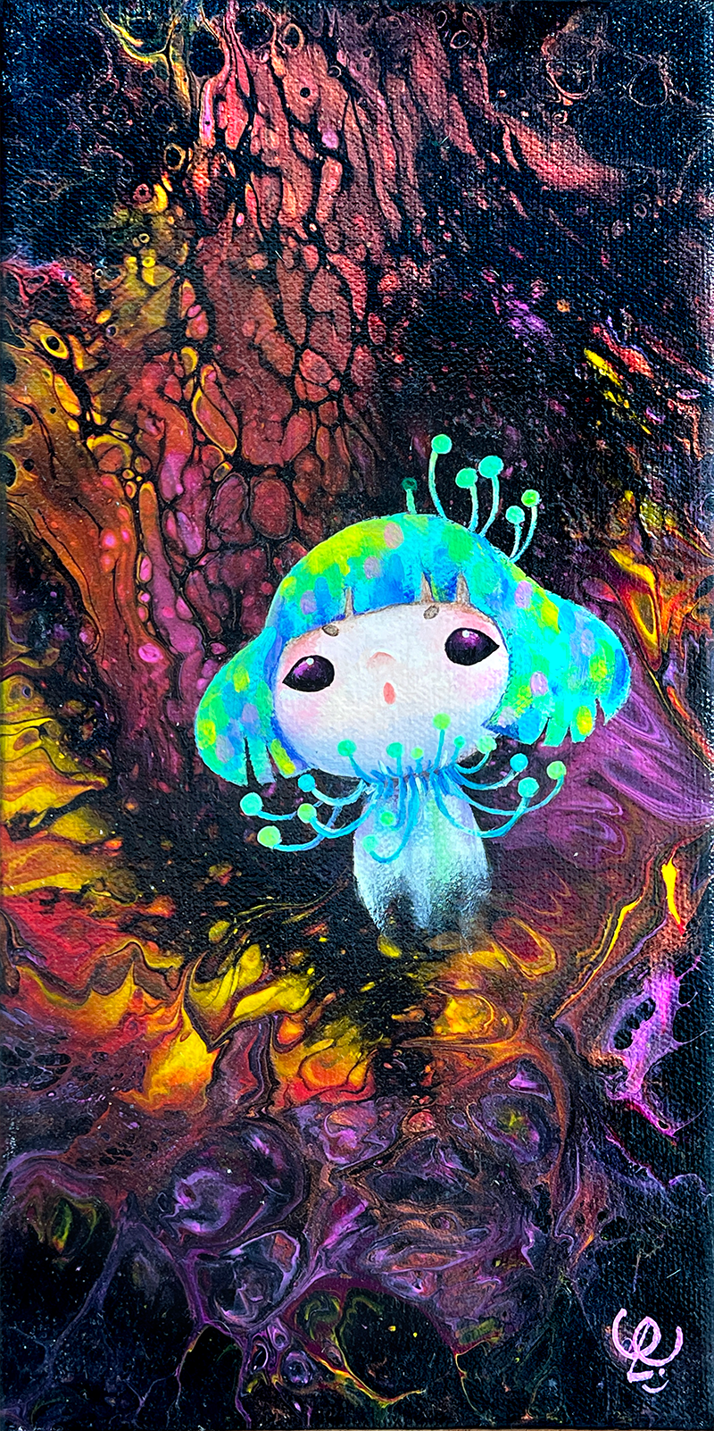 blindly in fire image 0