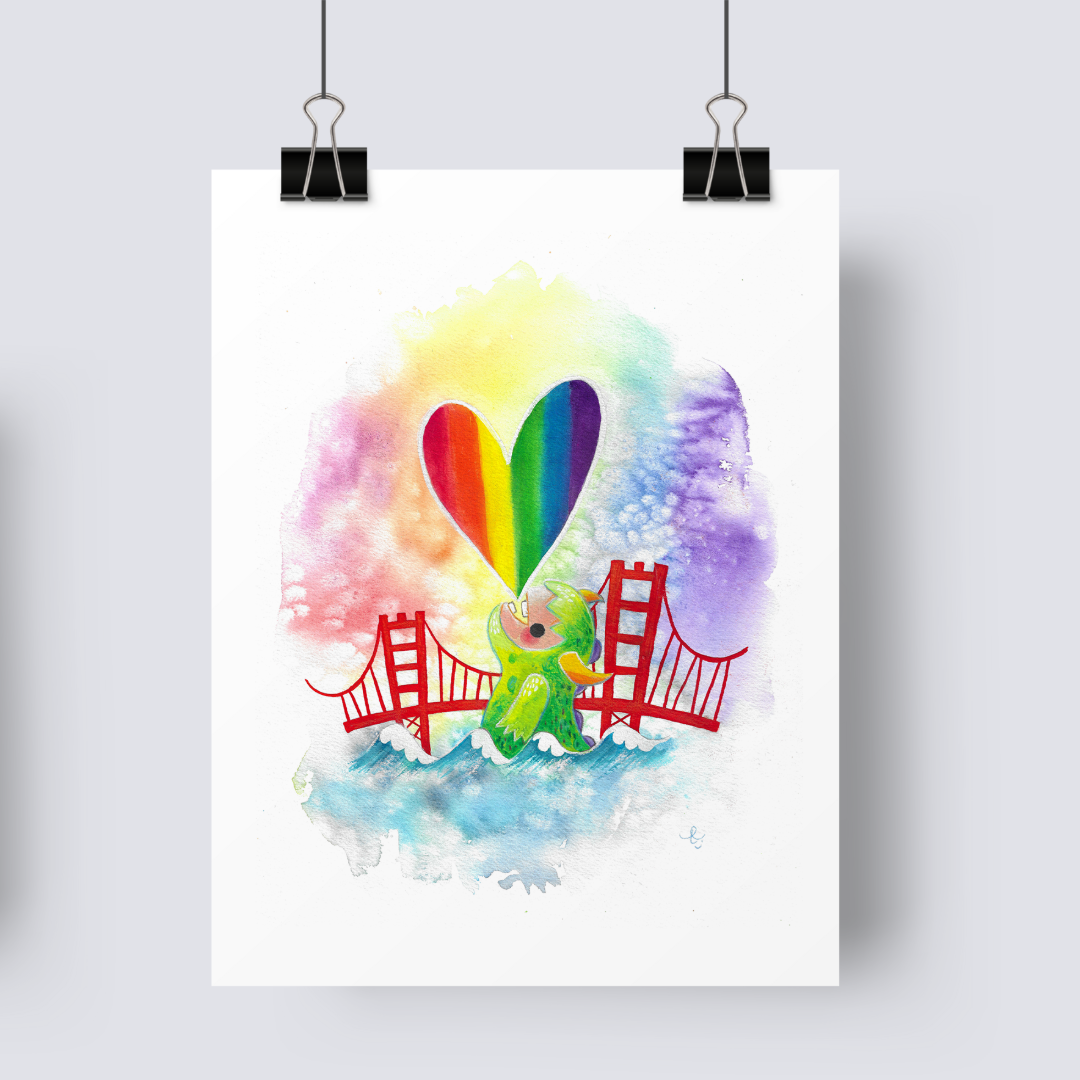 All you need is love  - Art Print image 0