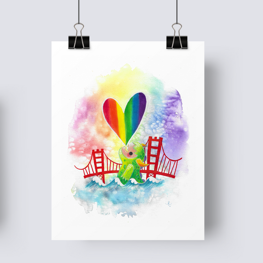 All you need is love  - Art Print image 0