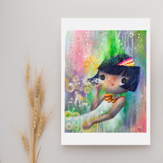 A Piece of Me Must Die - Art Print 5x7
