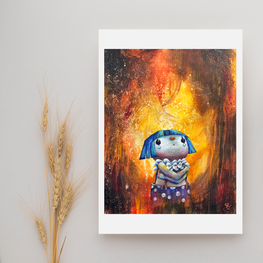 But You Are Cruel - Art Print 5x7