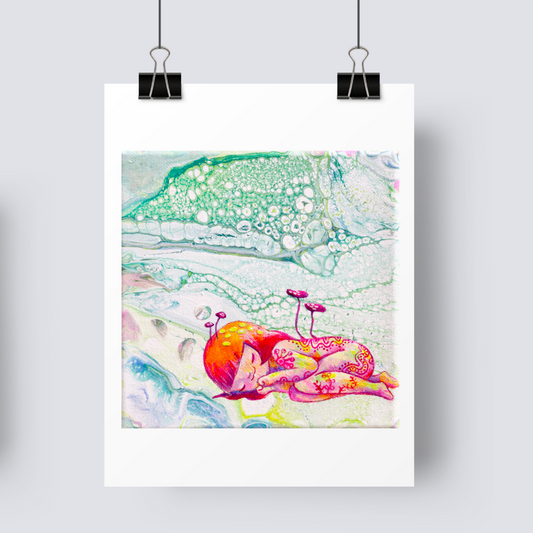 dream with our little secrets - 5x7 Art Print