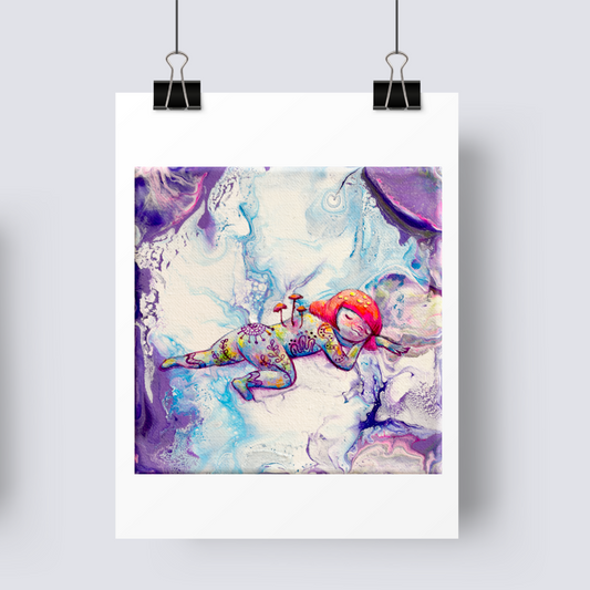 deep sea sun kiss - 5x7 Art Print