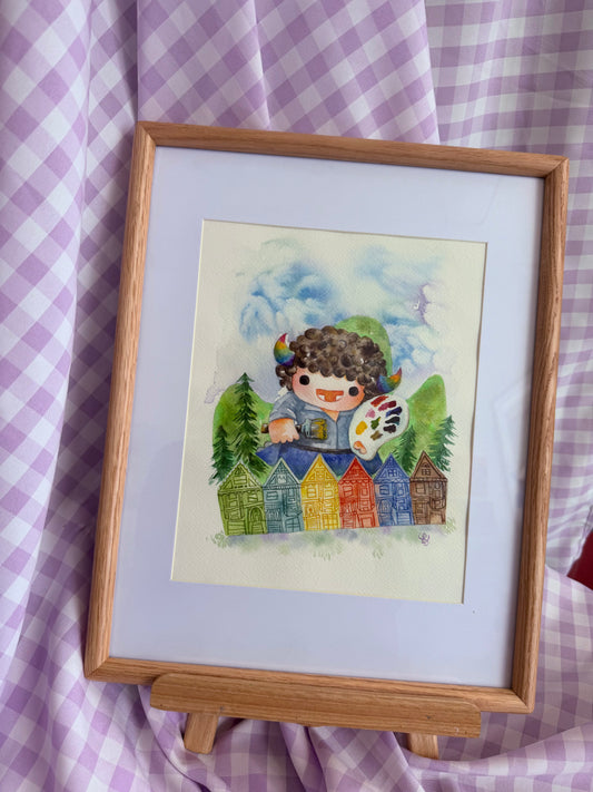 Some Happy Little Houses