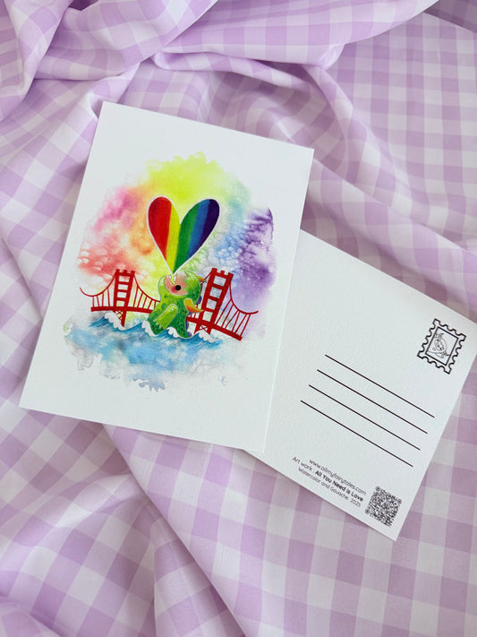 All you need is Love - Postcard