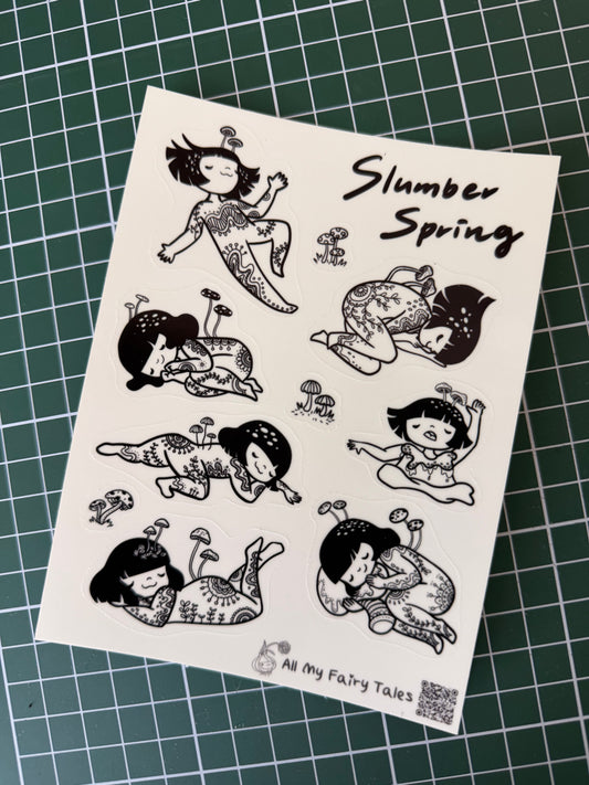 Slumber Spring - Sticker Sheet