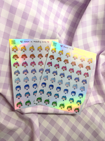Have a Moody Day - Sticker Sheet