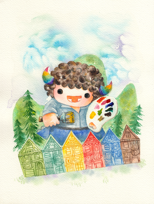 Some Happy Little Houses