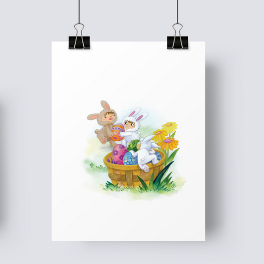 Easter Rabbit  - Art Print image 0