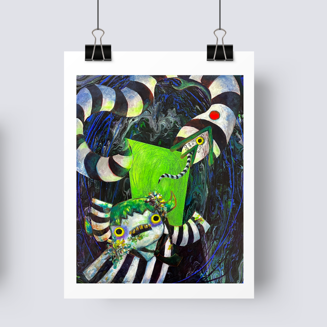 Recently Deceased - Small Art Print image 0